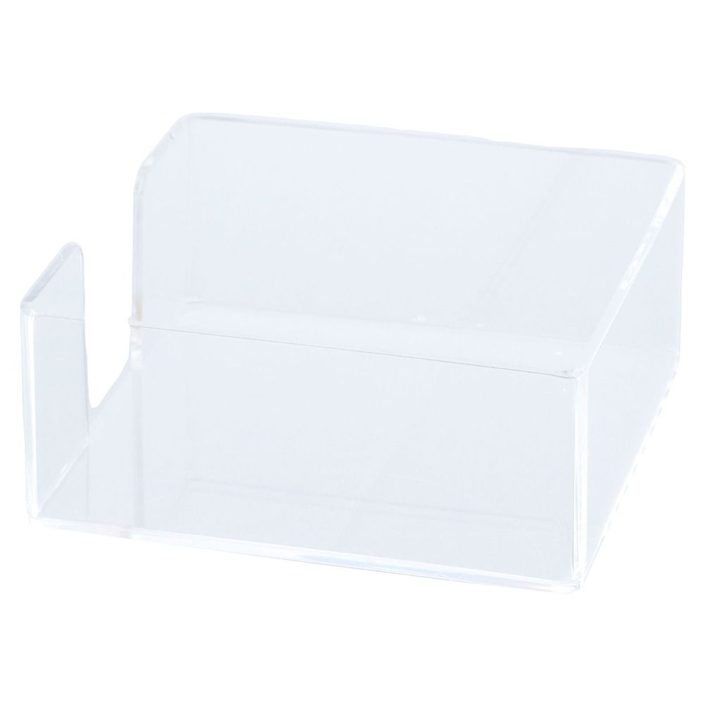 Agar Tissue Culture - Servilletero cuadrado de acrílico transparente, dispensador