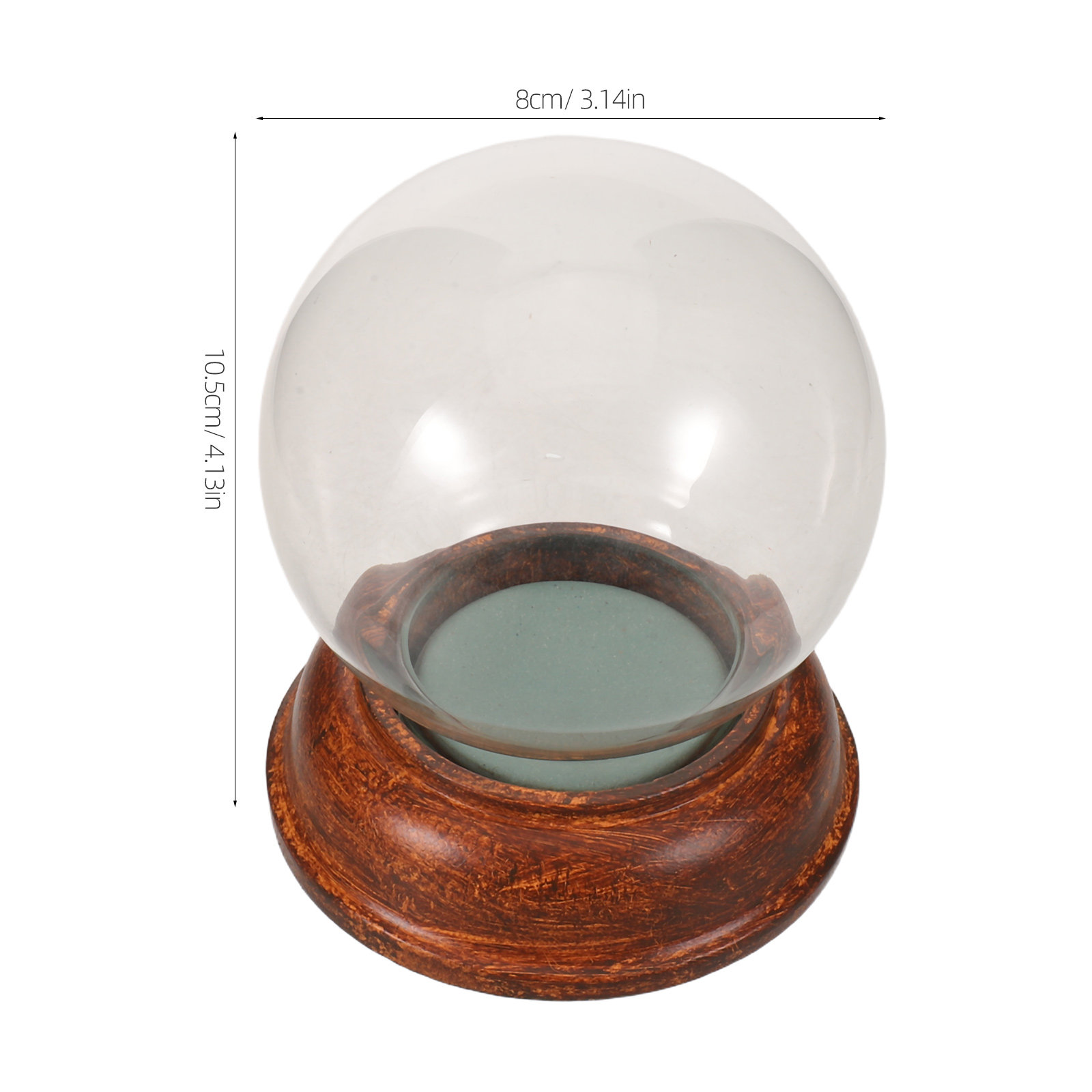 Cúpula de cristal transparente - Plastic Dome Clear reseña y precio