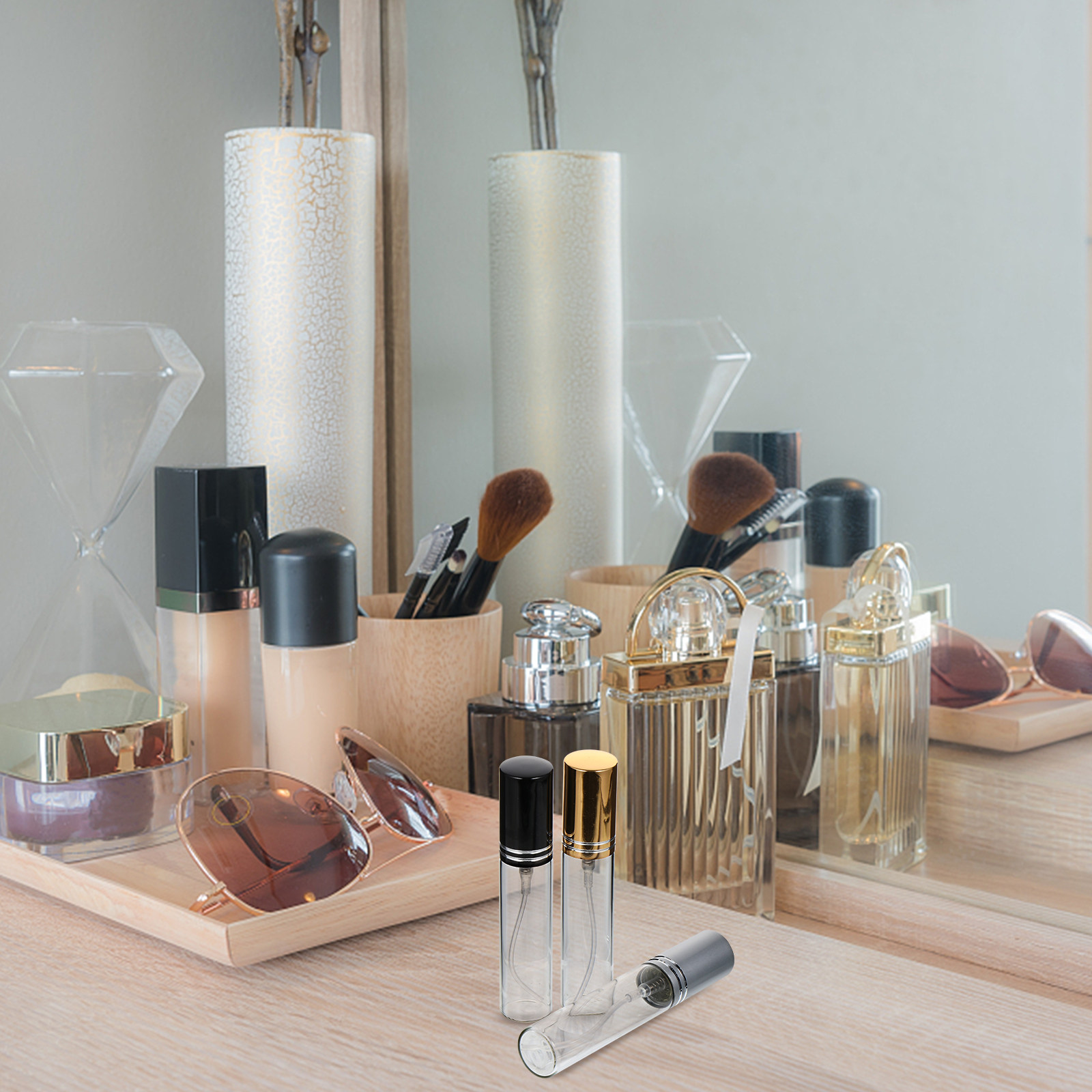 6 unidades de frascos de perfu - Misting Bottle Fine reseña y precio