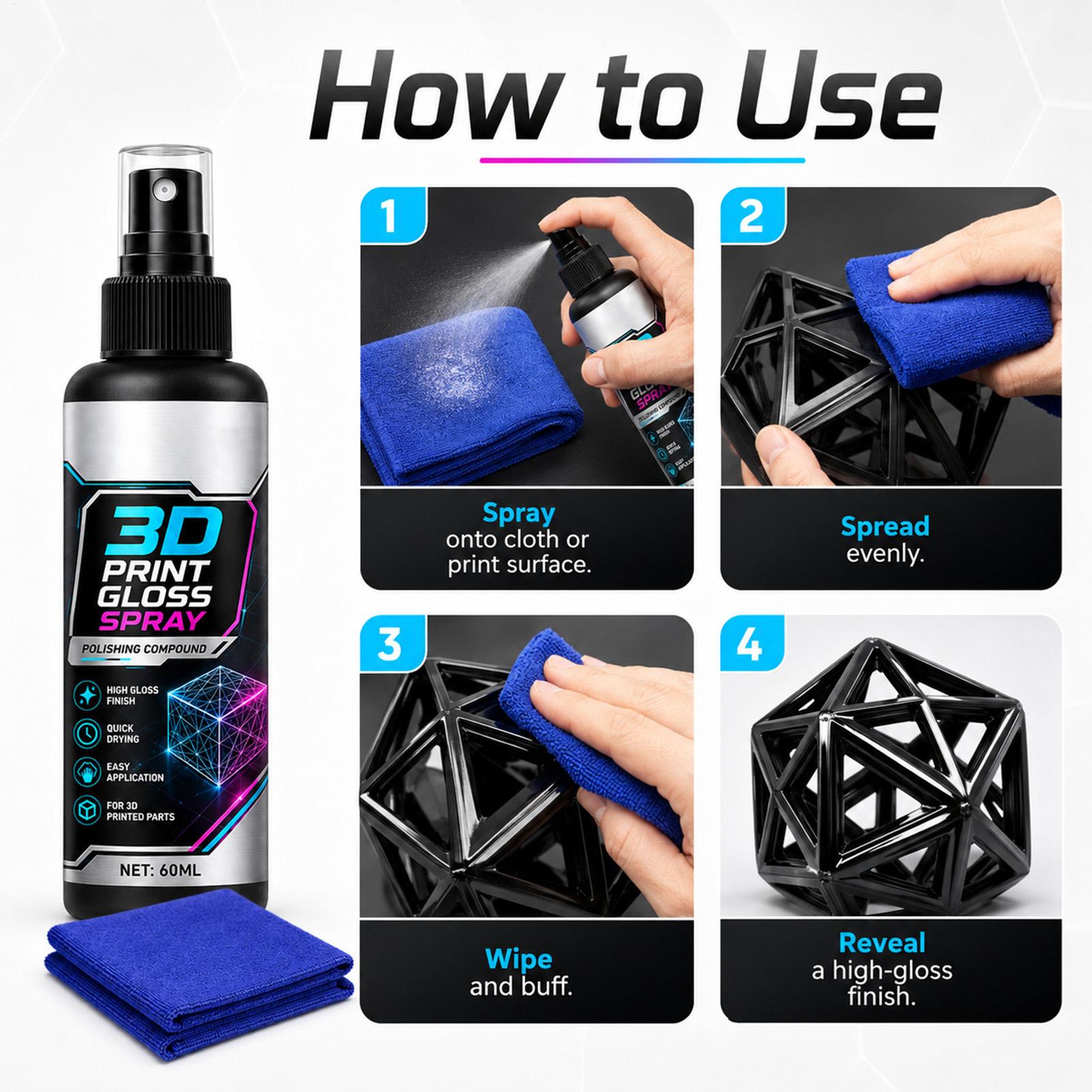 Spray de Brillo para Impresión - Misting Bottle Fine reseña y precio